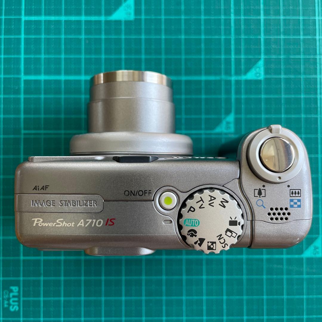 オールドコンデジ Canon PowerShot A710 IS レトロデジカメ
