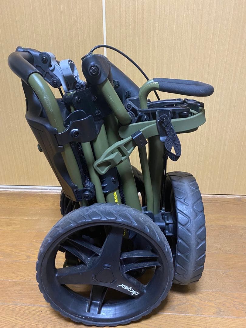今だけ‼︎clicgear ゴルフカート オリーブグリーン
