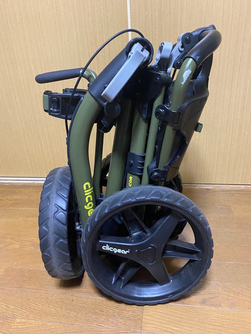 今だけ‼︎clicgear ゴルフカート オリーブグリーン