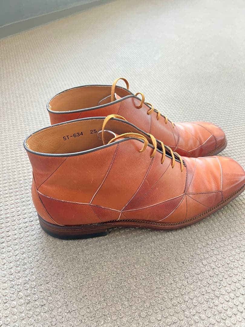 【本日限定価格】SCOTCH GRAIN 25 スパイダー　チャッカブーツ