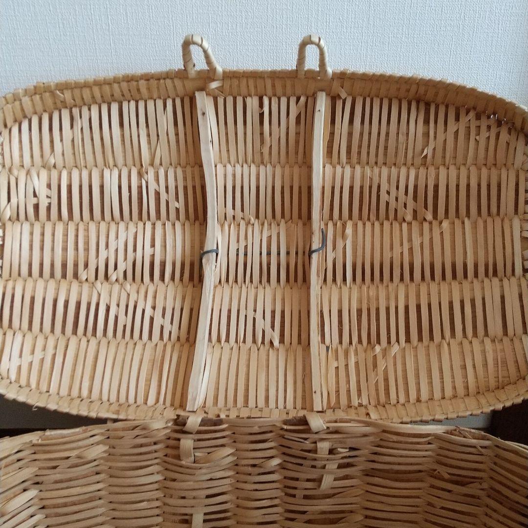 北欧　バスケット 蓋付き　かご