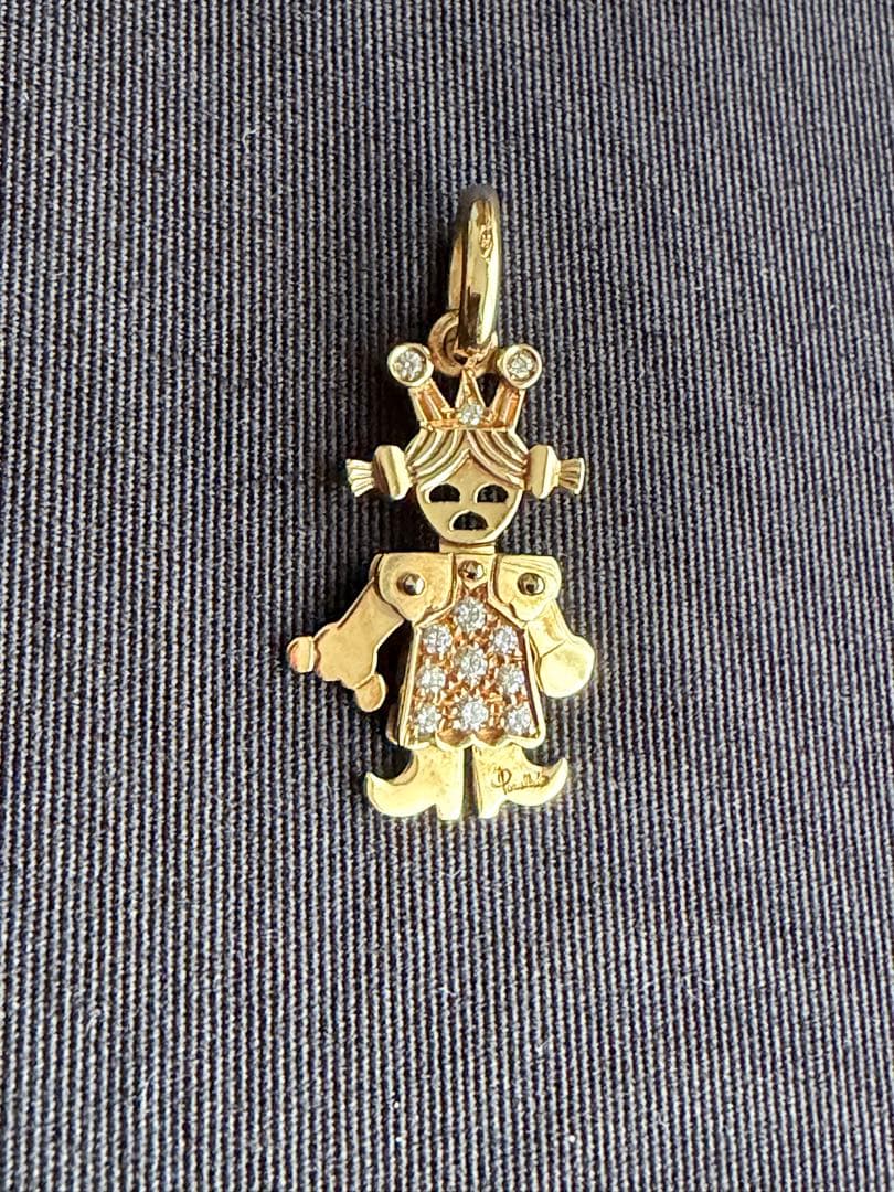 ポメラートPomellato☆k18クイーンペンダントチャーム☆ネックレストップ