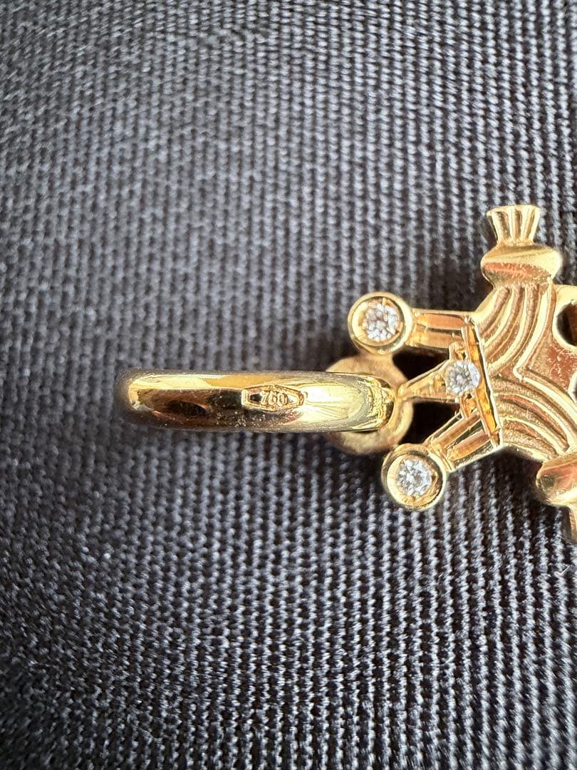 ポメラートPomellato☆k18クイーンペンダントチャーム☆ネックレストップ