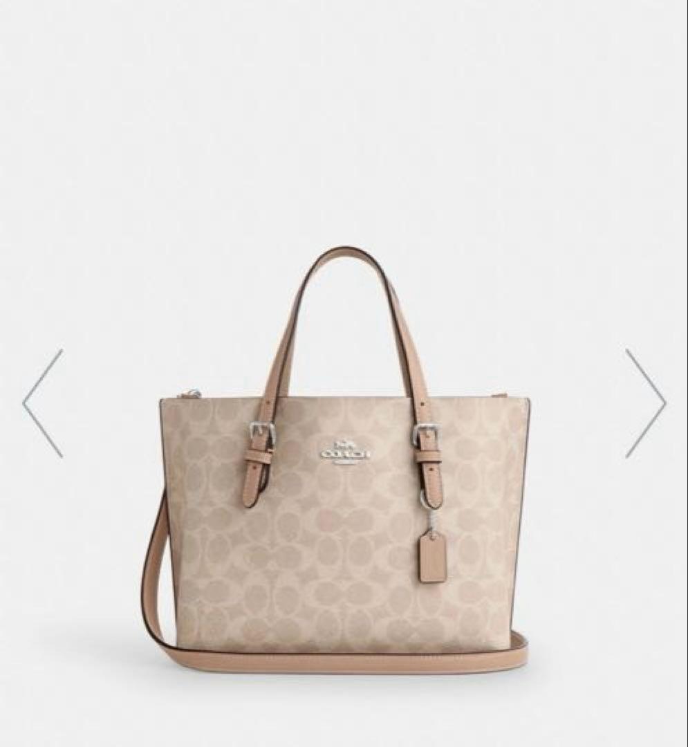 コーチ　coach モリー トート バッグ 25・シグネチャー