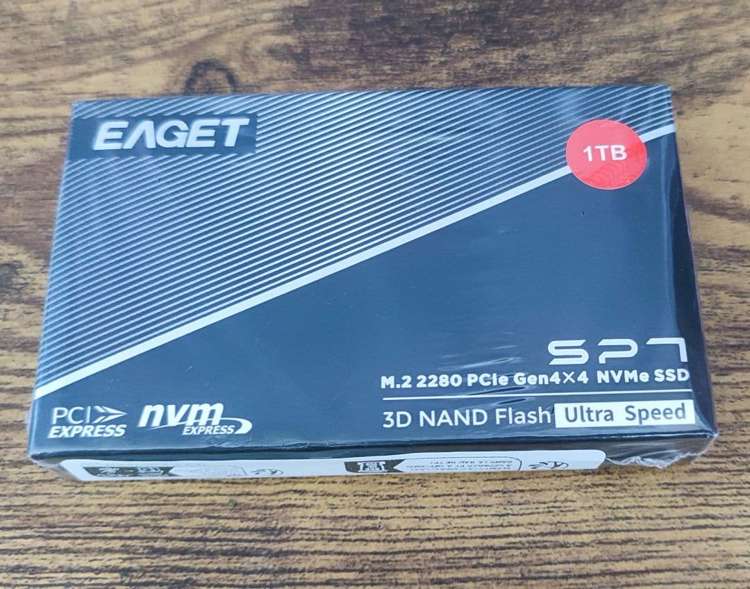 内蔵型SSD EAGET SP7 1TB M.2 2280 NVMe SSD