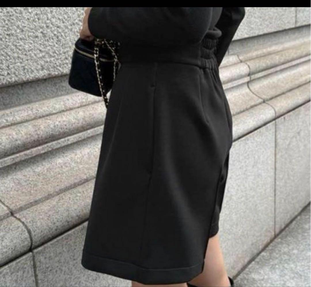 JENNEジェンヌ 日本製美ラインストレッチキュロット