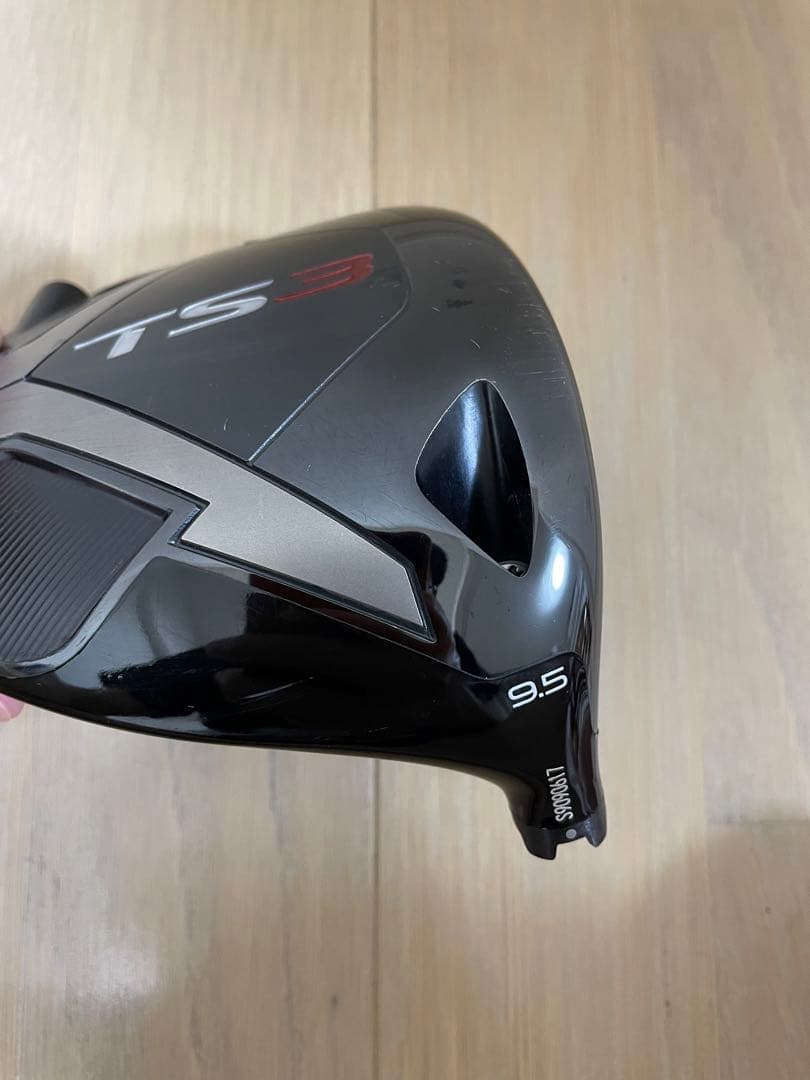 タイトリスト TS3 9.5° ヘッドのみ　カバー付