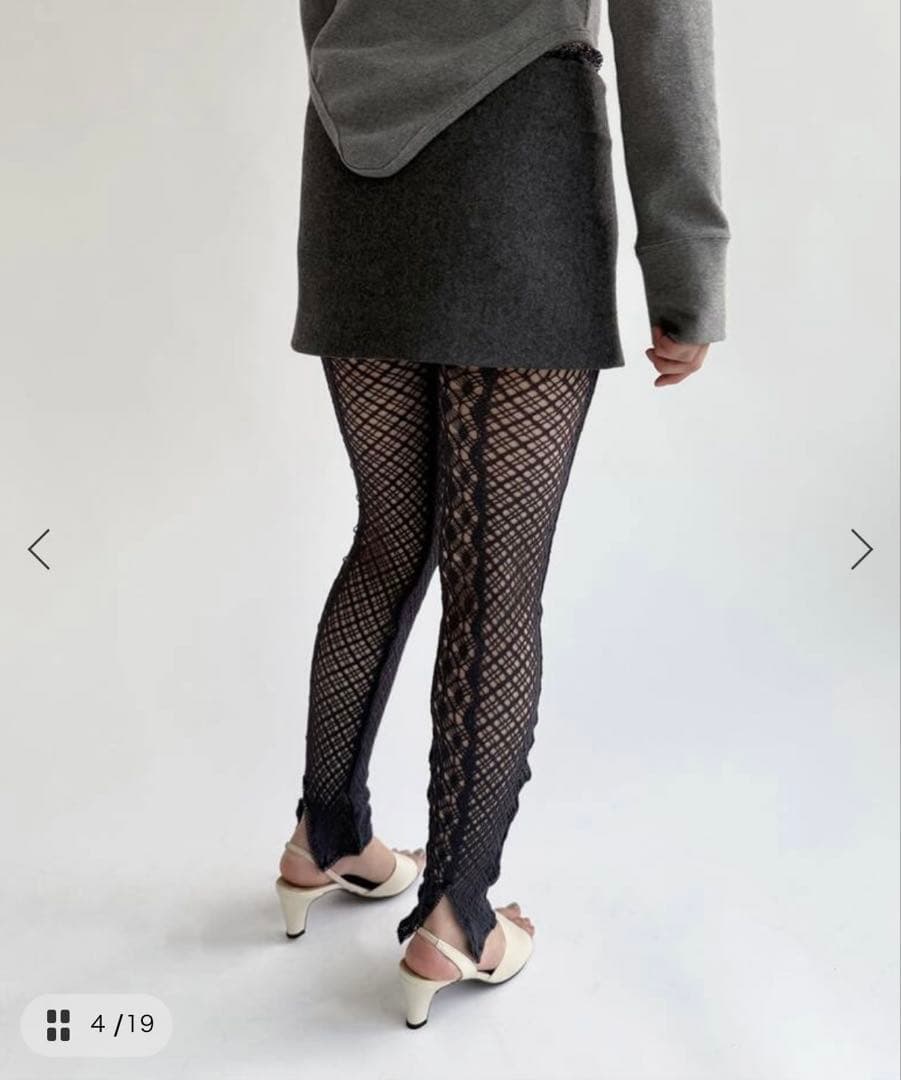 EUCHRONIA× EDIT.FOR LULU レースレギンス