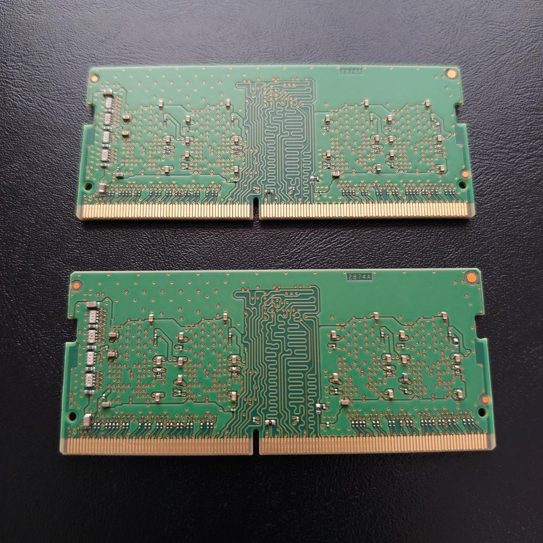 Micron 16GB(8GB×2枚) PC4-3200 ノートPC用メモリ