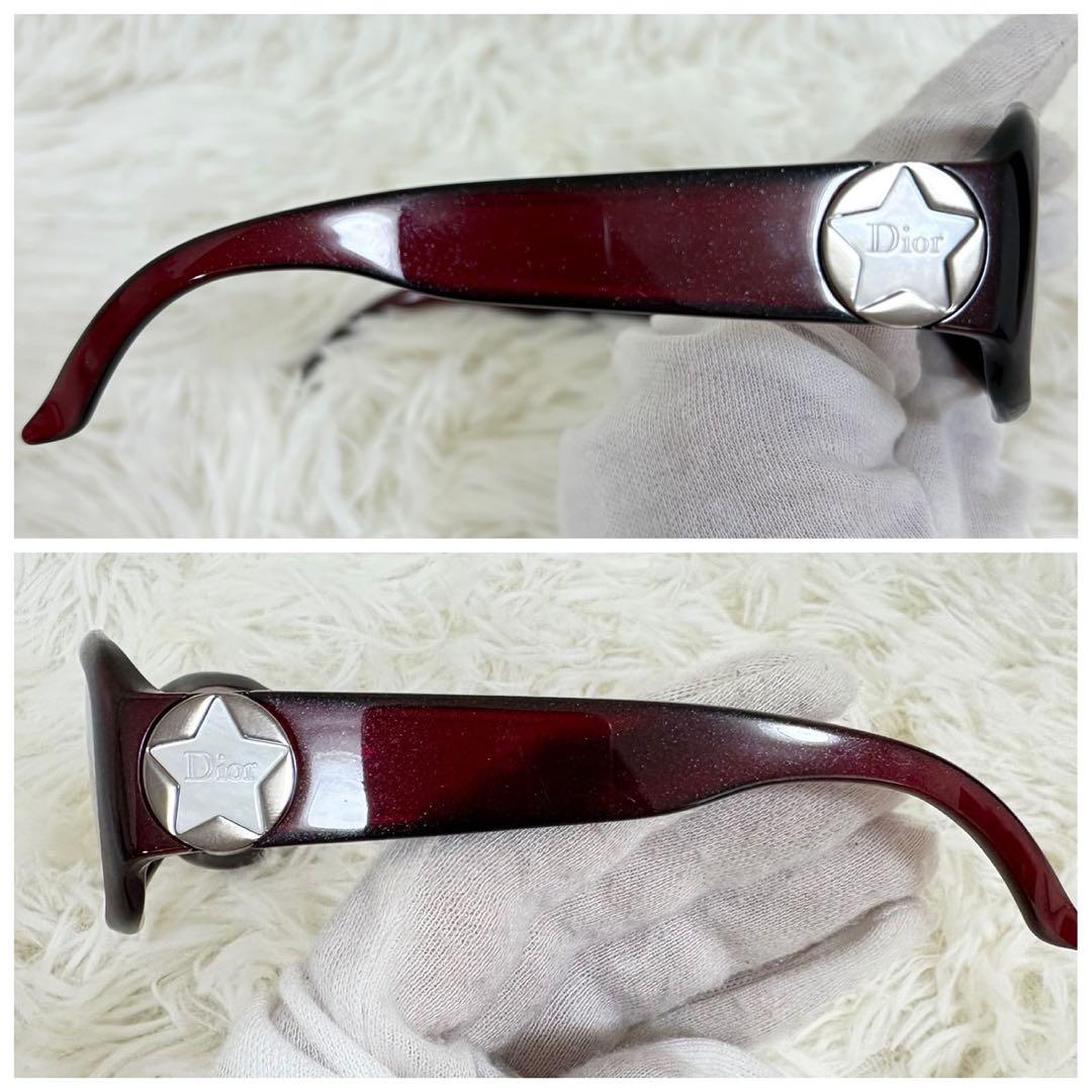 Dior ディオール スターシャイン 星 サングラス スクエア ヴィンテージ