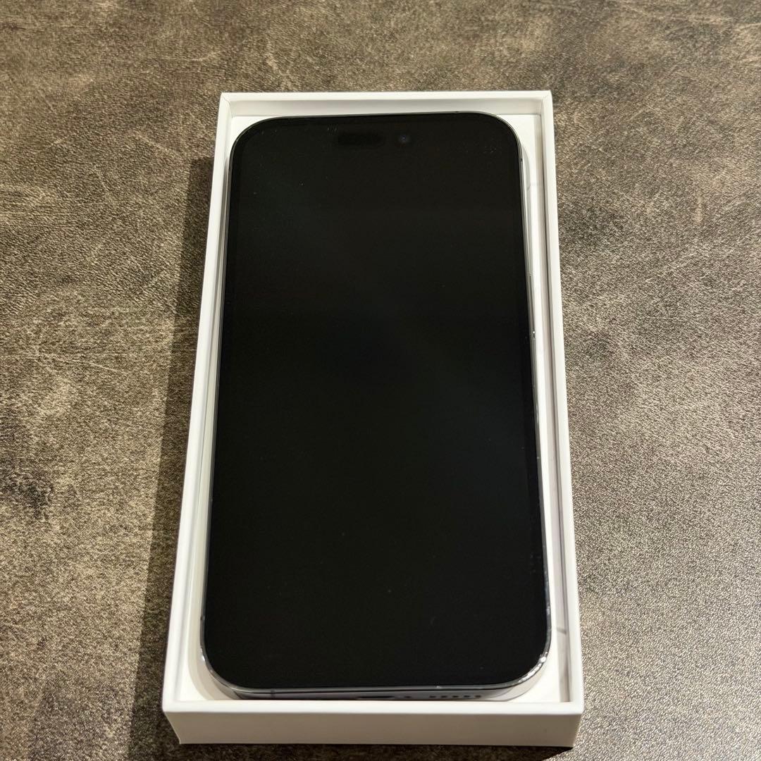 【超美品】Apple iPhone 14 Pro ディープパープル 本体
