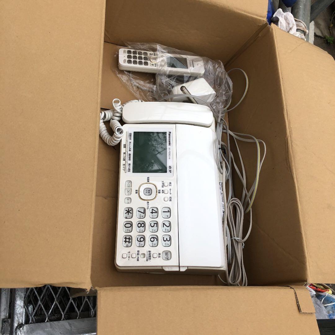 パナソニック製品 ファックス 子機付き ＫＸ−ＰＤ503-W 子機付き