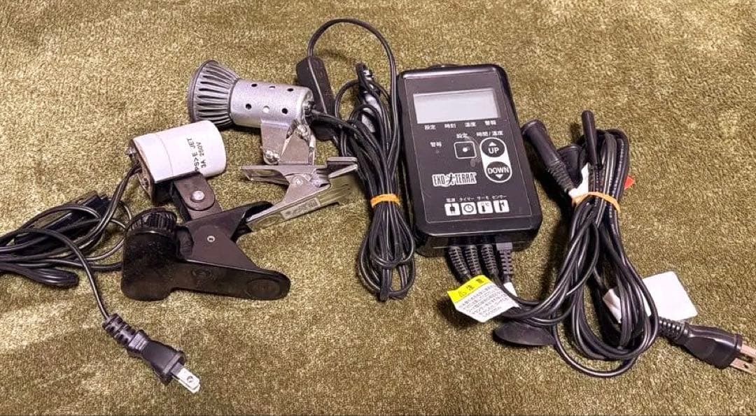 エキゾテラ　GEXタイマーサーモ RTT1 照明ライトセット