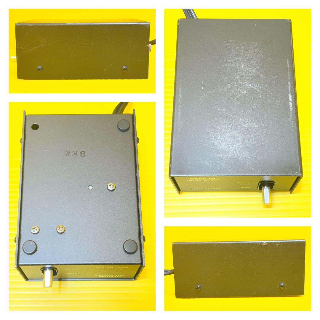 DENON AU-305 昇圧トランス 動作未確認品 中古品