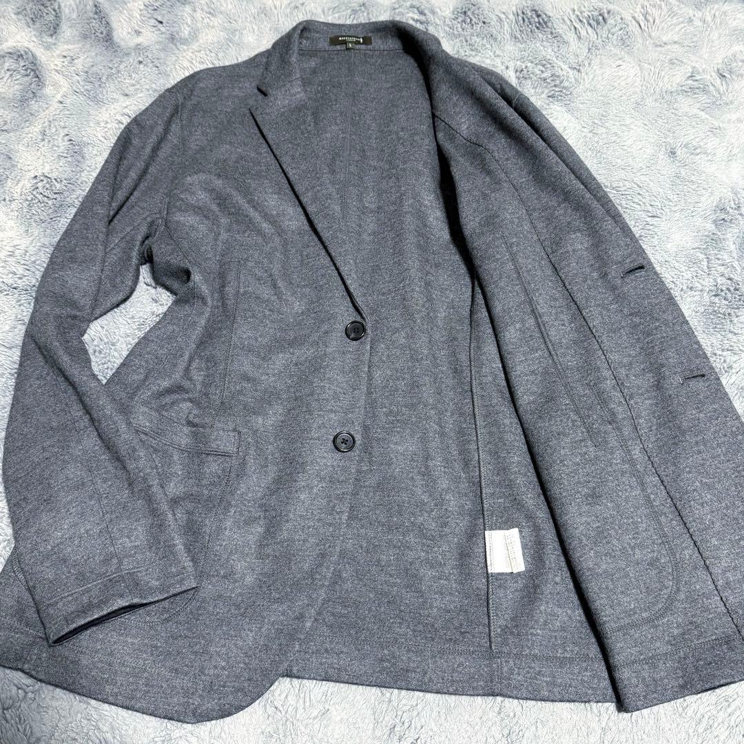 MACKINTOSH LONDON グレー ニットジャケット Lサイズ アンコン
