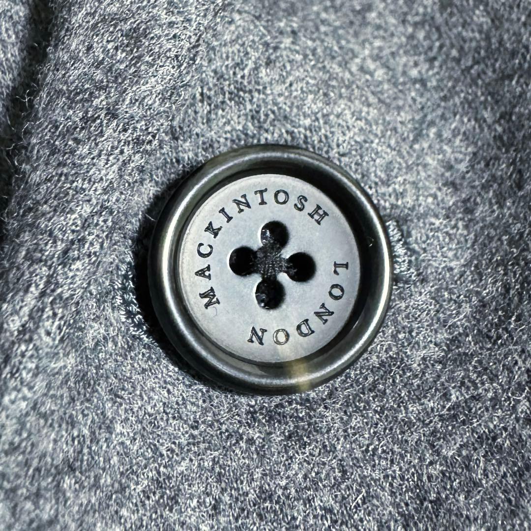 MACKINTOSH LONDON グレー ニットジャケット Lサイズ アンコン