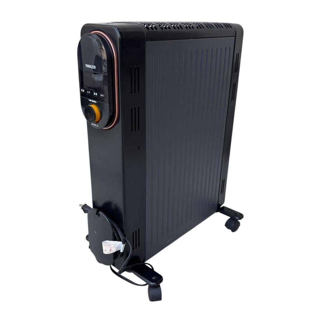 YAMAZEN 山善 オイルレスヒーター DOL-J12(BK) 2022モデル