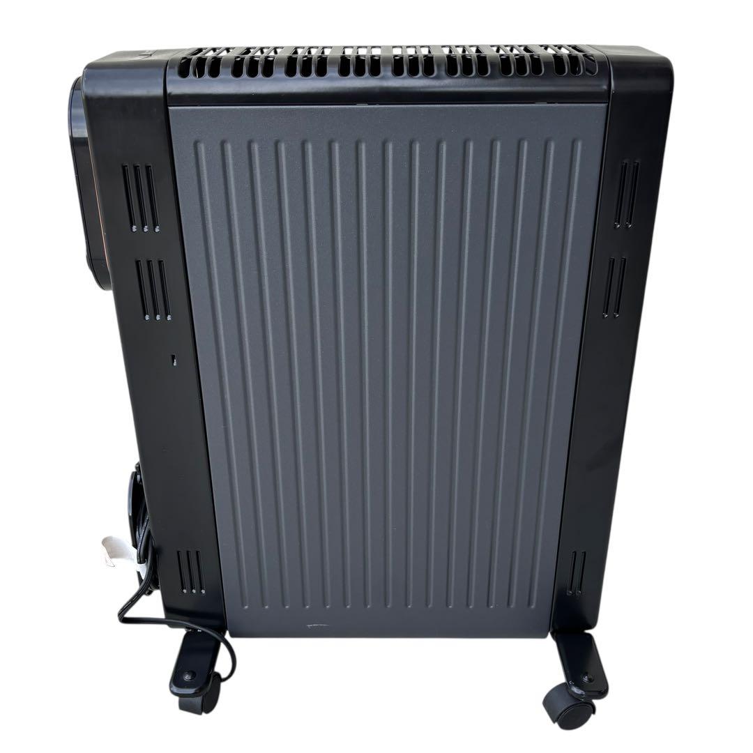 YAMAZEN 山善 オイルレスヒーター DOL-J12(BK) 2022モデル