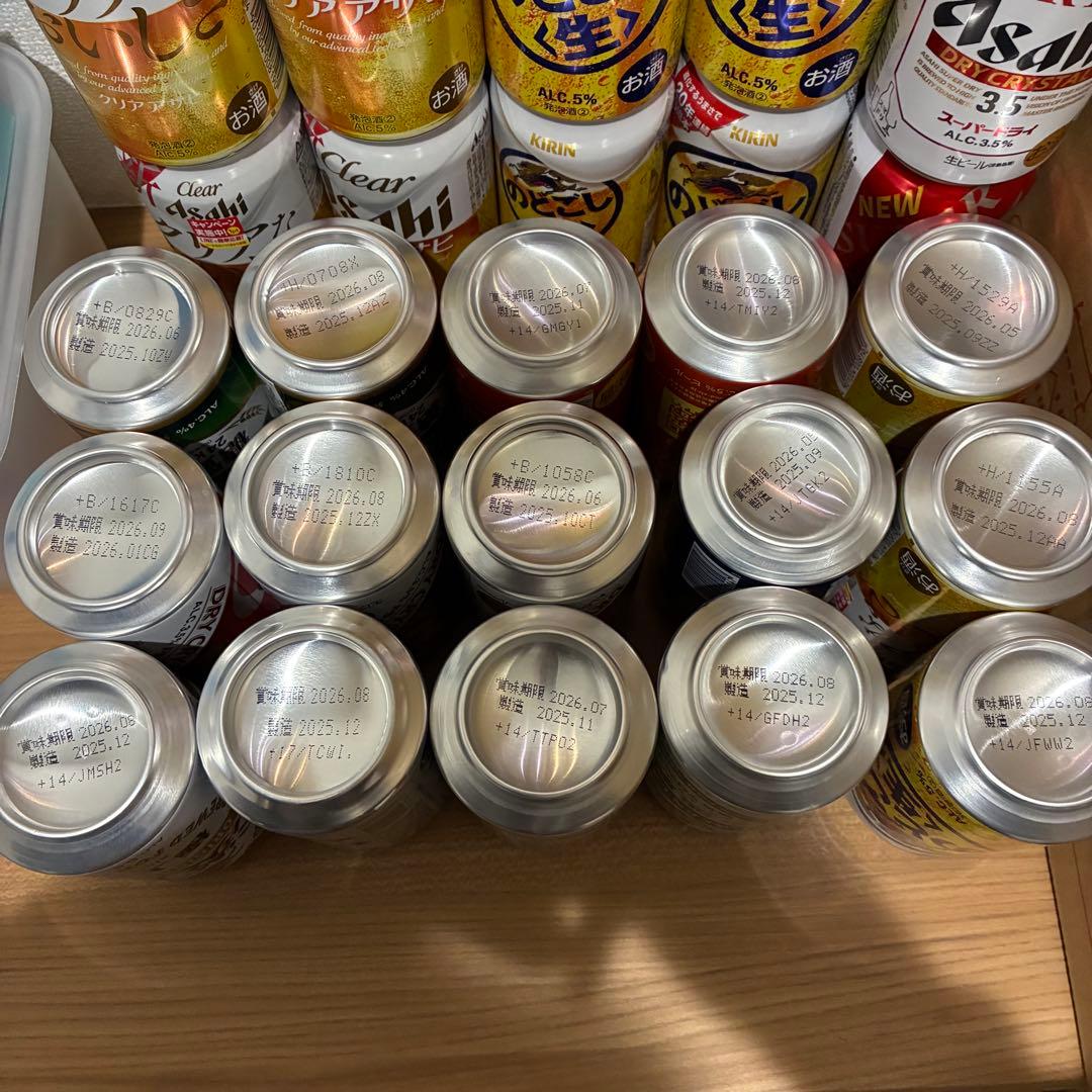 お酒 まとめ売り 詰め合わせ 発泡酒 ビール 一番搾り のどごし生 クリアアサヒ