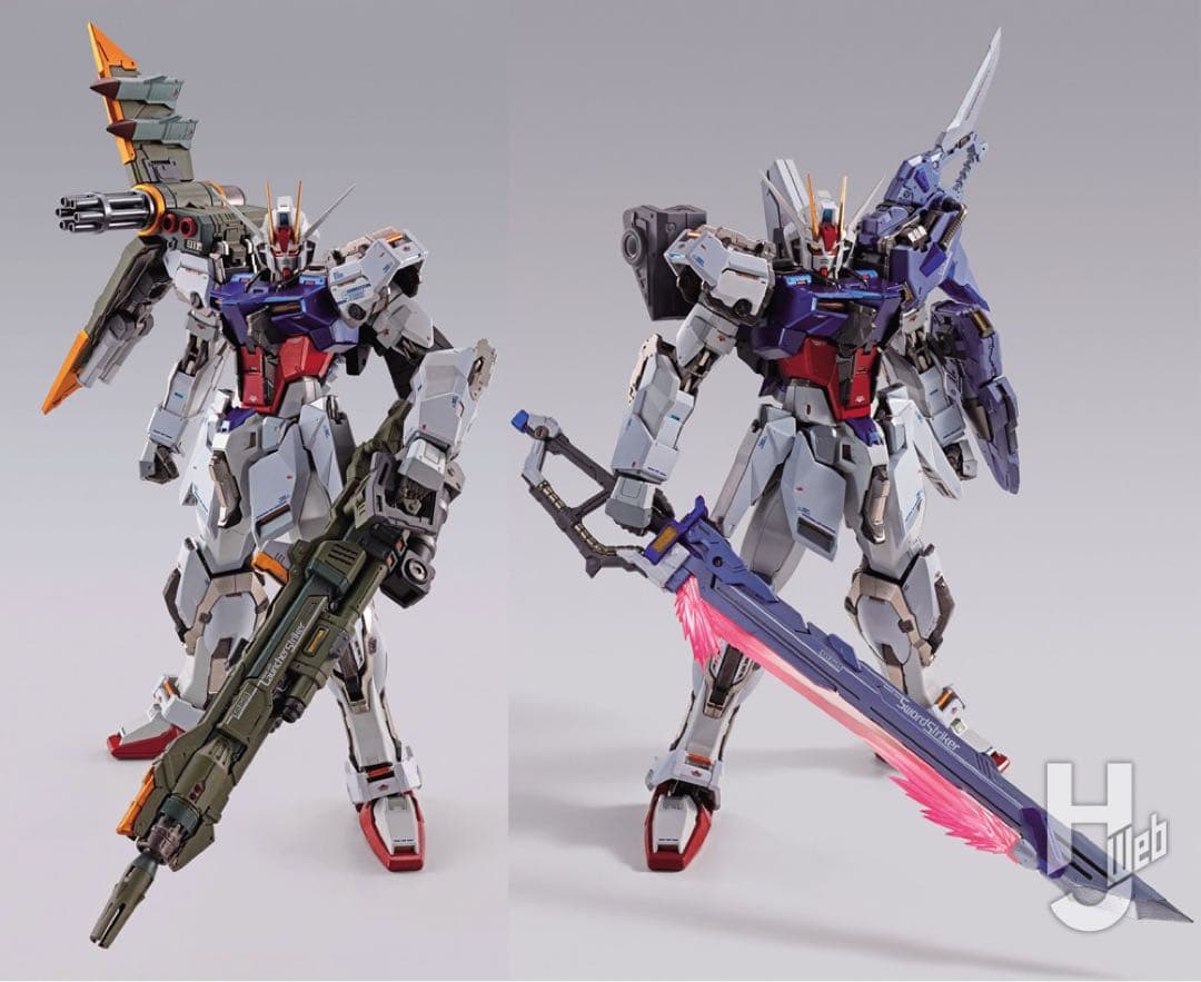 L BUILDソードストライカー再販版 &ランチャーストライカー再販版