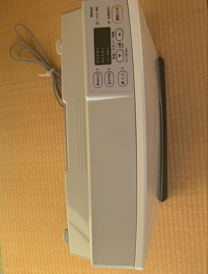 【3mコード付・美品】リンナイ ガスファンヒーター SRC-365E 都市ガス