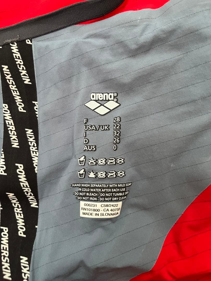 arena 高速水着 SSS 世界水泳限定カラー