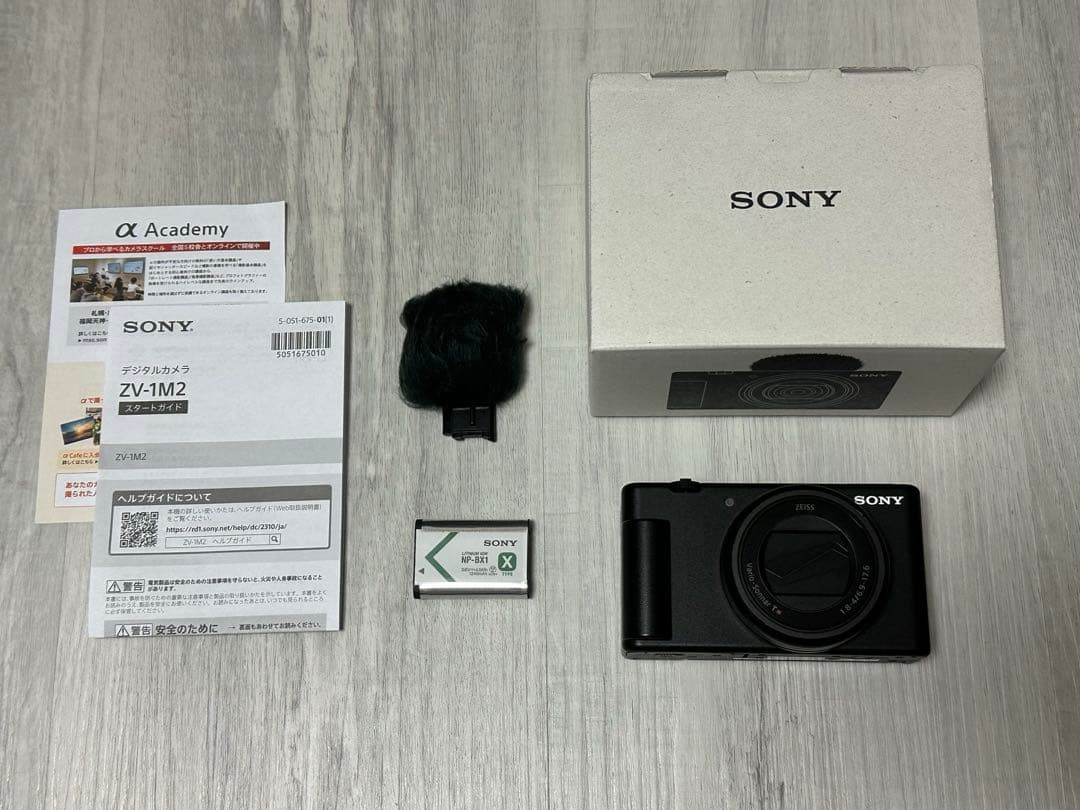 SONY VLOGCAM ZV-1 II ブラック ZV-1M2 BQ