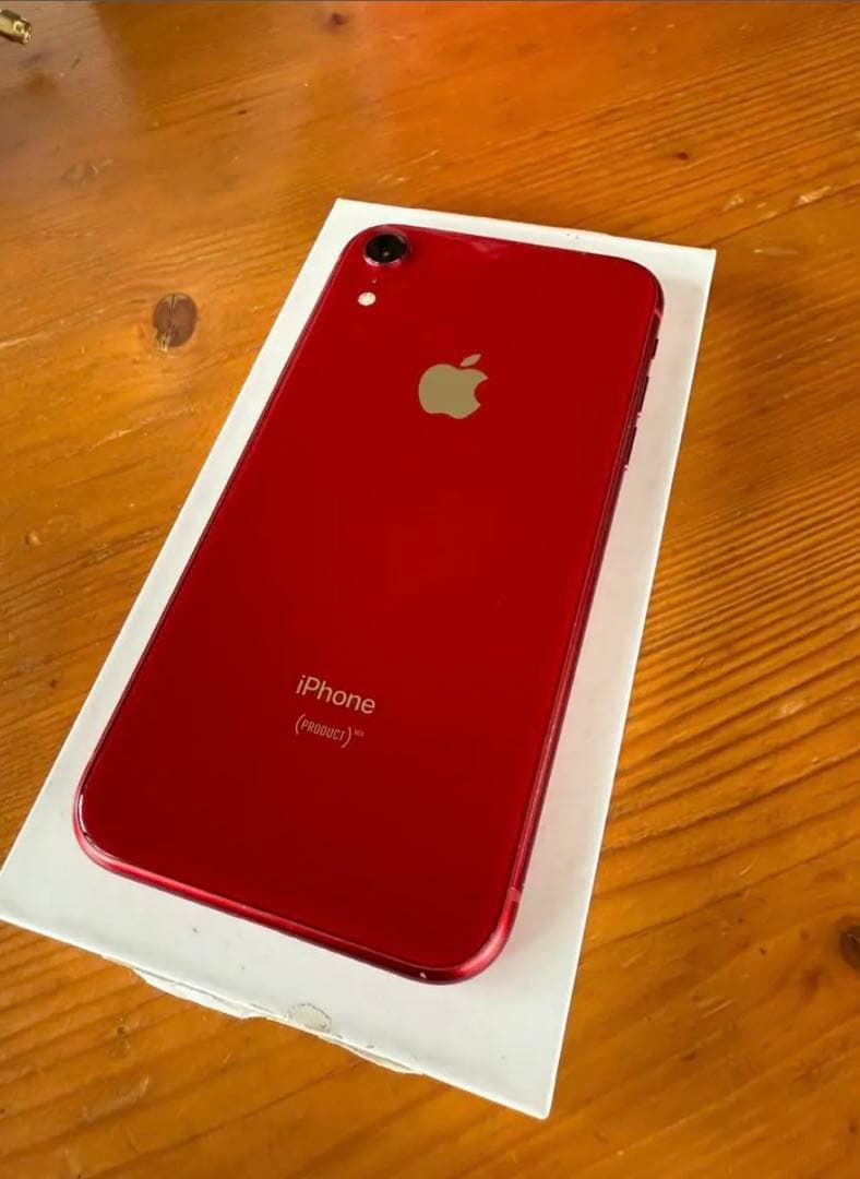 最終セール！iPhone XR 64GB SIMフリー Product Red