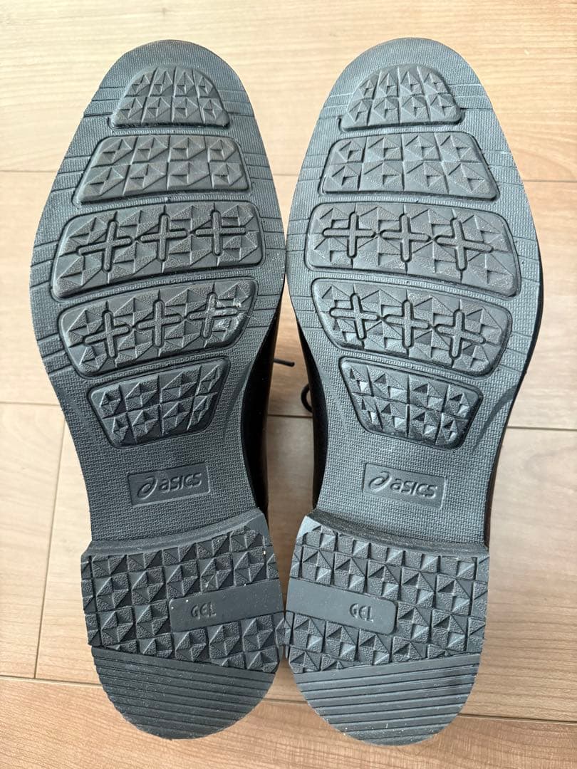 【新品級】アシックスランウォークWR829T黒 3E