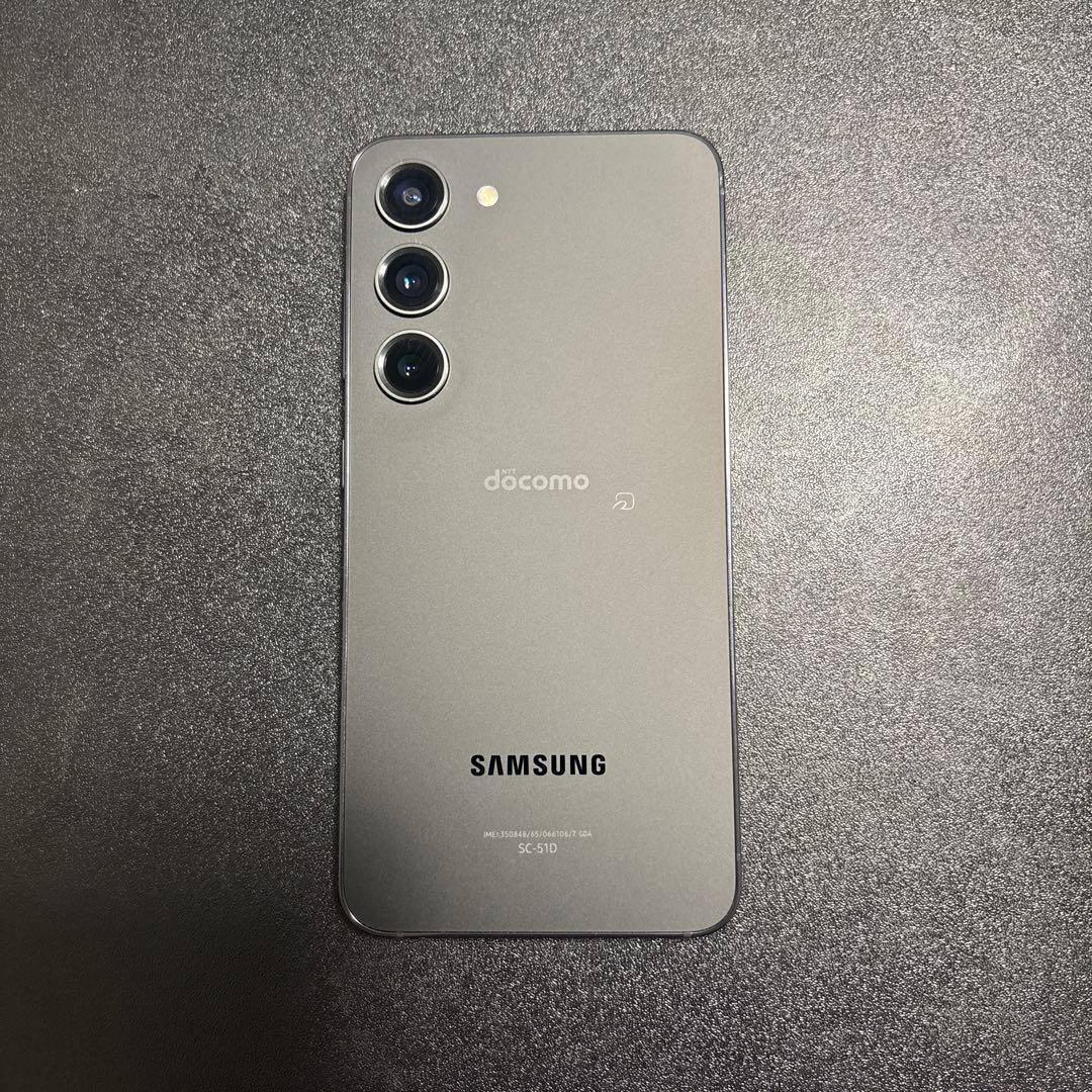 Galaxy S23 SC-51D SIMフリー 超美品　ブラック 256GB