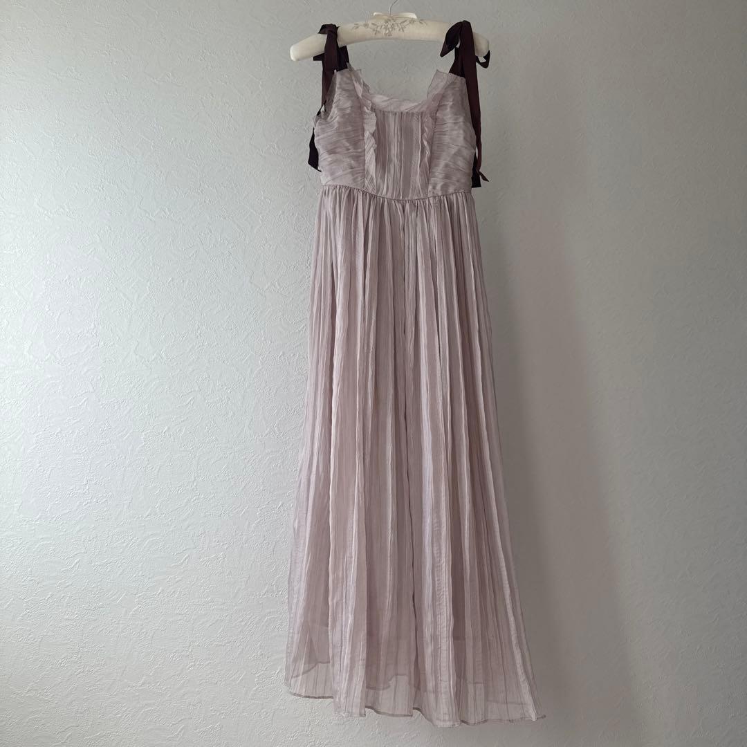 SNIDEL シアーシフォンワッシャーワンピース