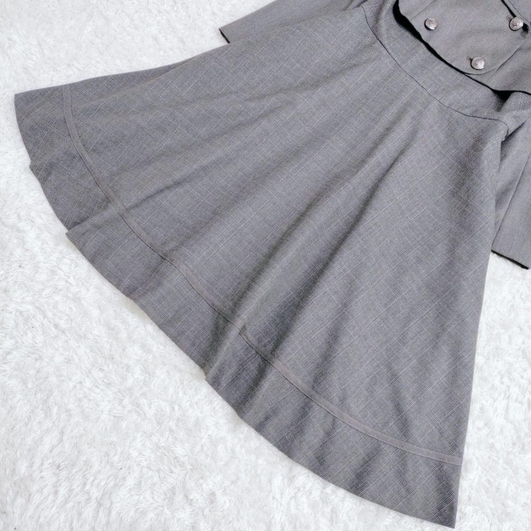 美品　アリサナ　卒服　フォーマル　ワンピース　セットアップ　グレー　160