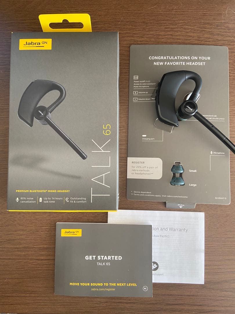 【値下げ】Jabra Talk 65 ワイヤレスヘッドセット