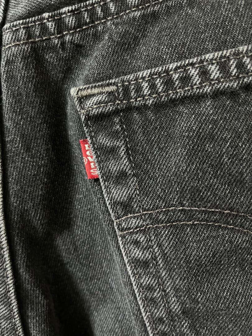 90s 後染め ブラック 501 usa w33 l34 裾上げ有り