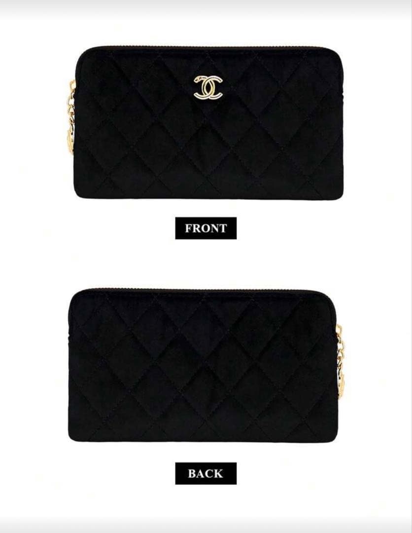 [新品]CHANELシャネル　メイクアップポーチ　ノベルティ