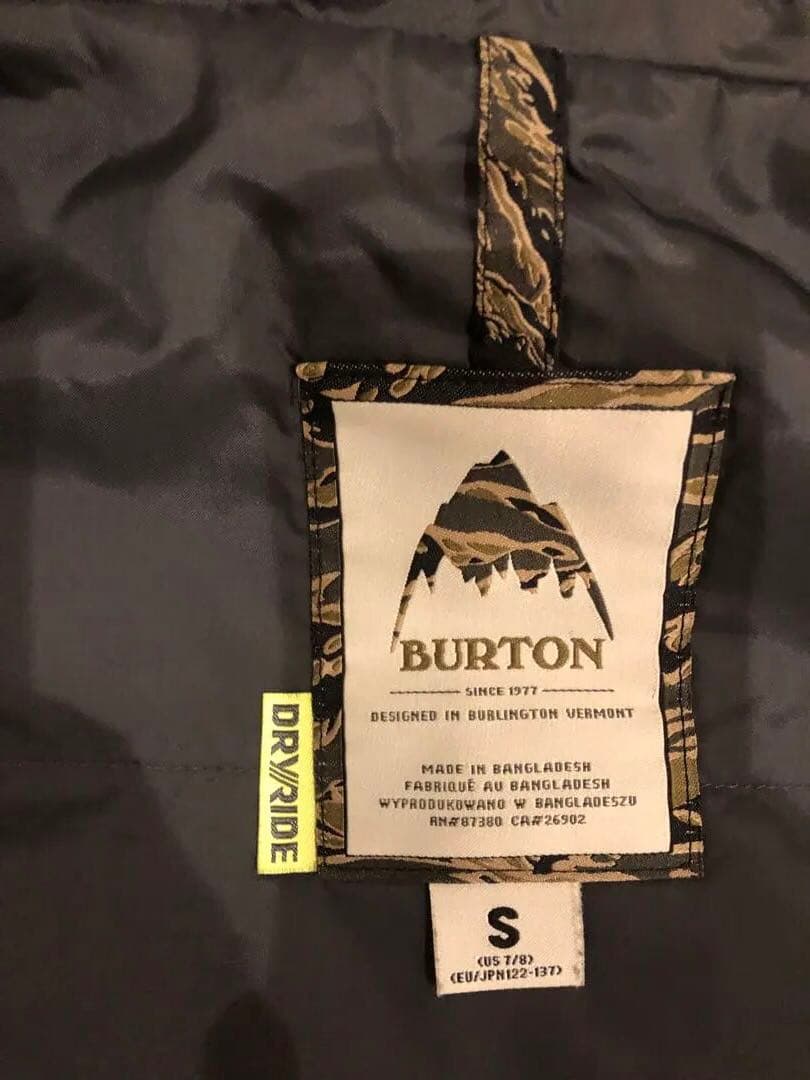 バートン　キッズ　スノーボードウェア セット　130〜140相当　burton
