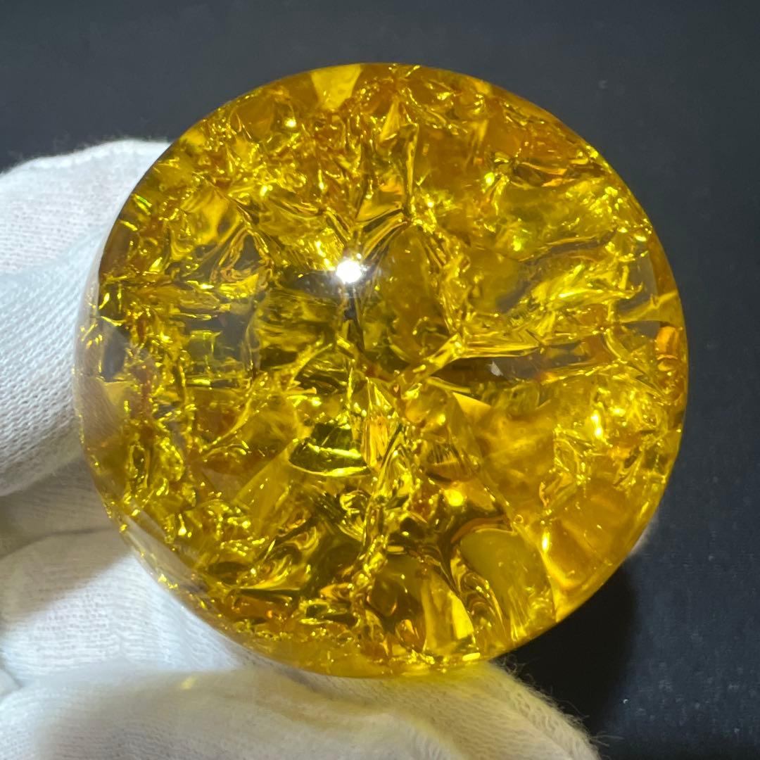 アイリスクォーツ スフィア 156g 42mm 虹入り 水晶 丸玉 天然石