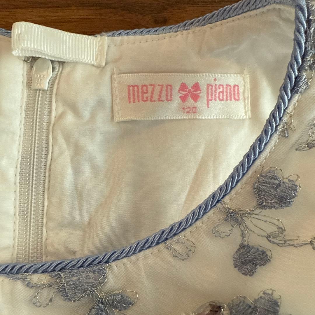 mezzo piano 刺繍入りドレス　120