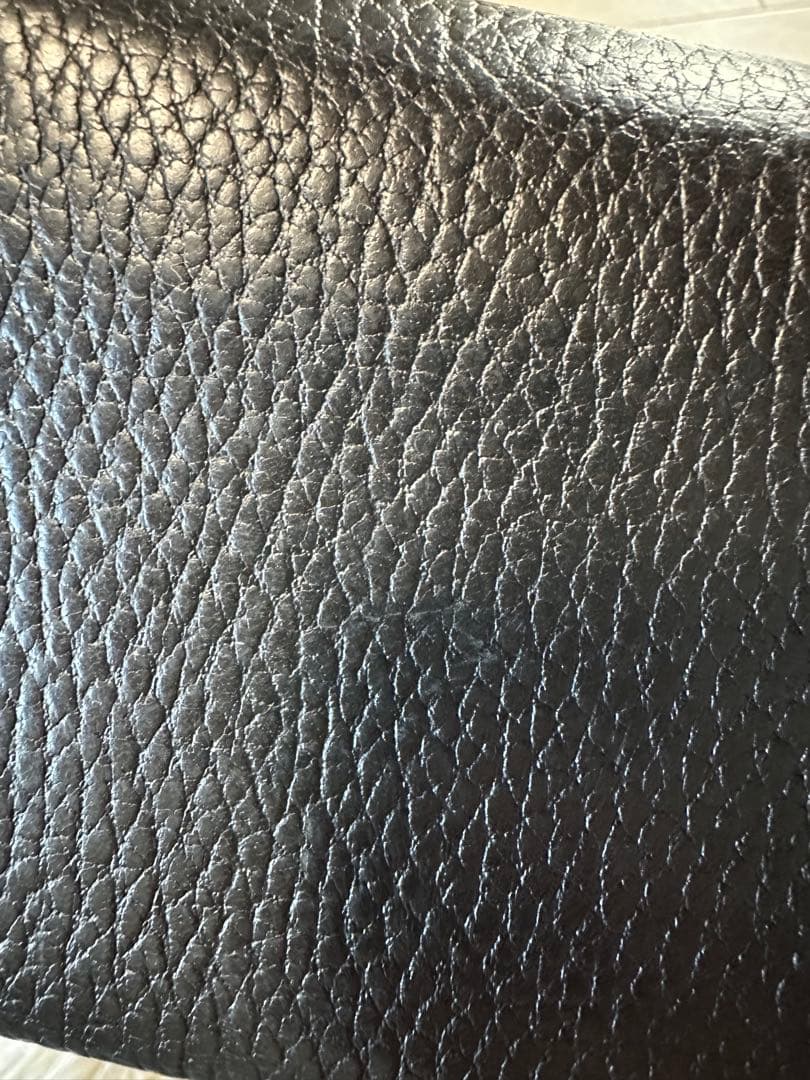 GUCCI ブラックレザー長財布