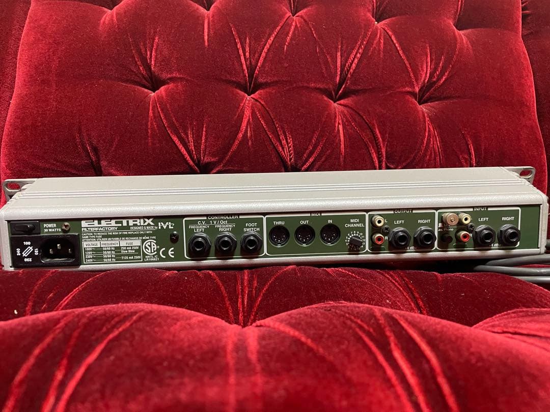 ELECTRIX FILTER FACTORY アナログフィルター