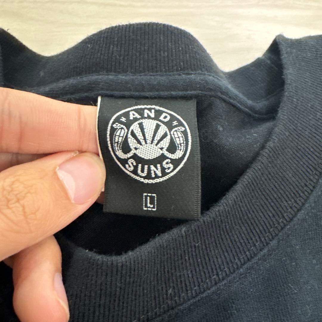 ANDSUNS Tシャツ1枚 Mコブラのみ ニューエラ キャップセット