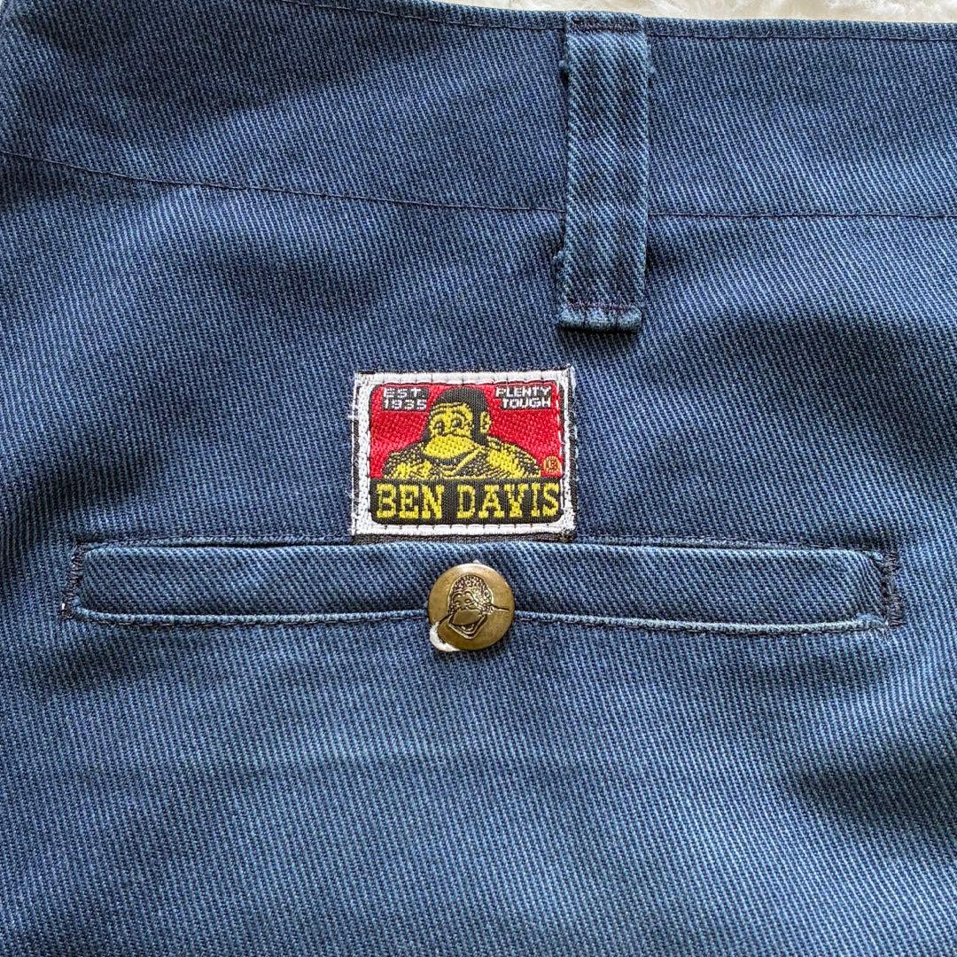 90s USA製 BEN DAVIS フリスコワークパンツ W36 鬼フェード