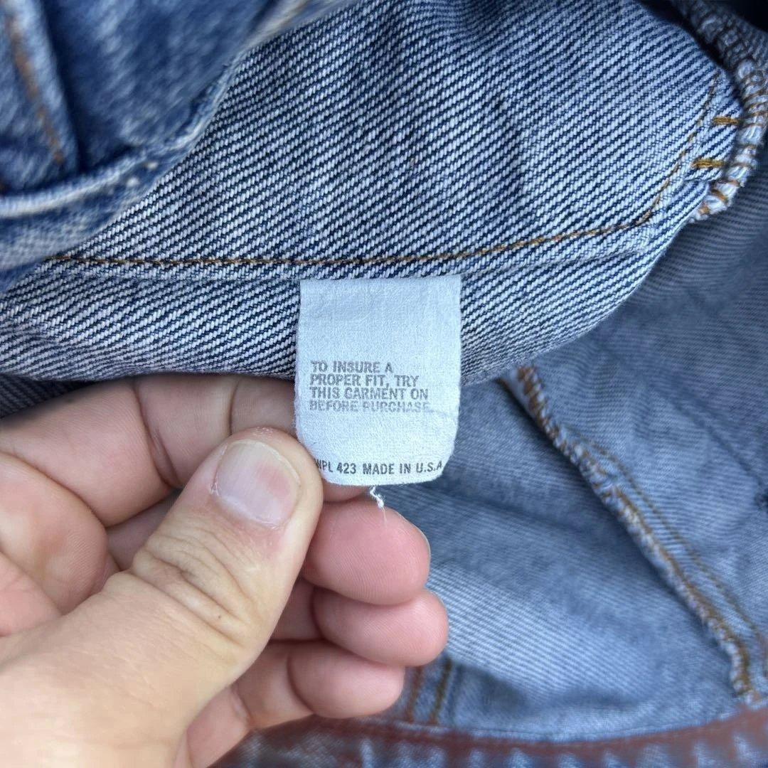 雰囲気抜群 size42 84年製 USA製 Levi's 70506 ペンキ