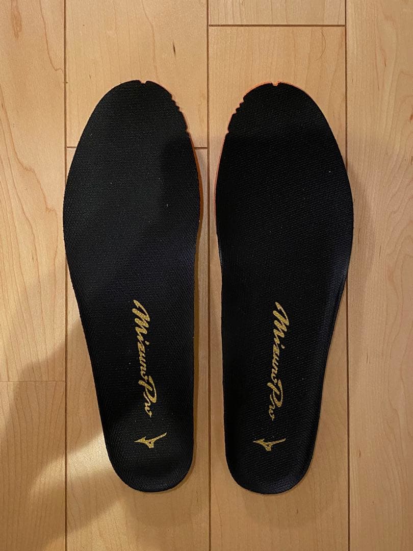 【美品】ミズノプロ 野球 トレーニングシューズ ブラック