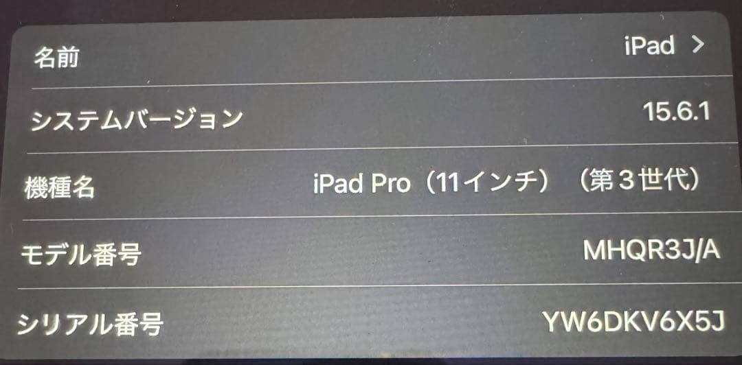 iPad Pro（11インチ）（第3世代）128GB+ Apple Pencil