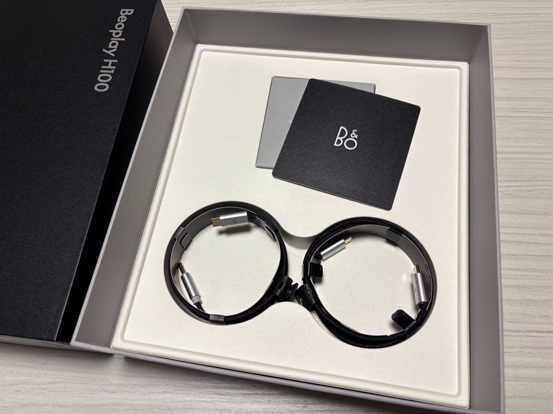 Beoplay H100 ワイヤレスヘッドホン ブラック/シルバー