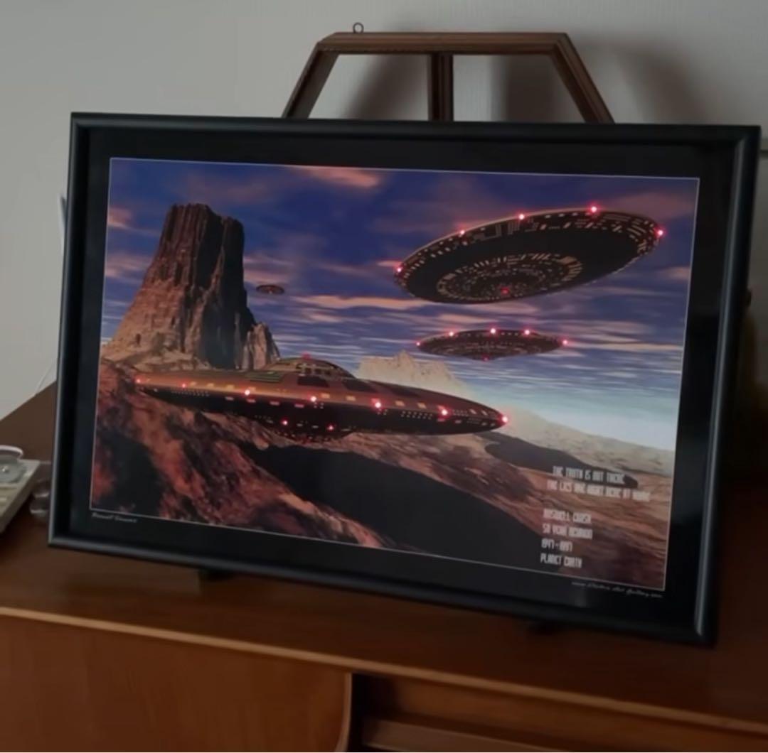 激レア UFO 置物 ヴィンテージ ロズウェル事件　ヴィンテージ USA製