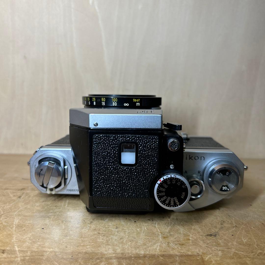 Nikon F +GN Auto Nikkor 45mm f2.8 完動極美品