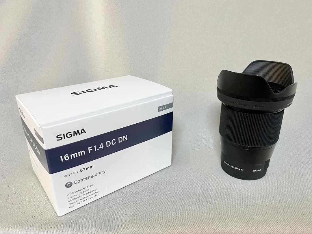 SIGMA Eマウント 16mm F1.4 DC DN