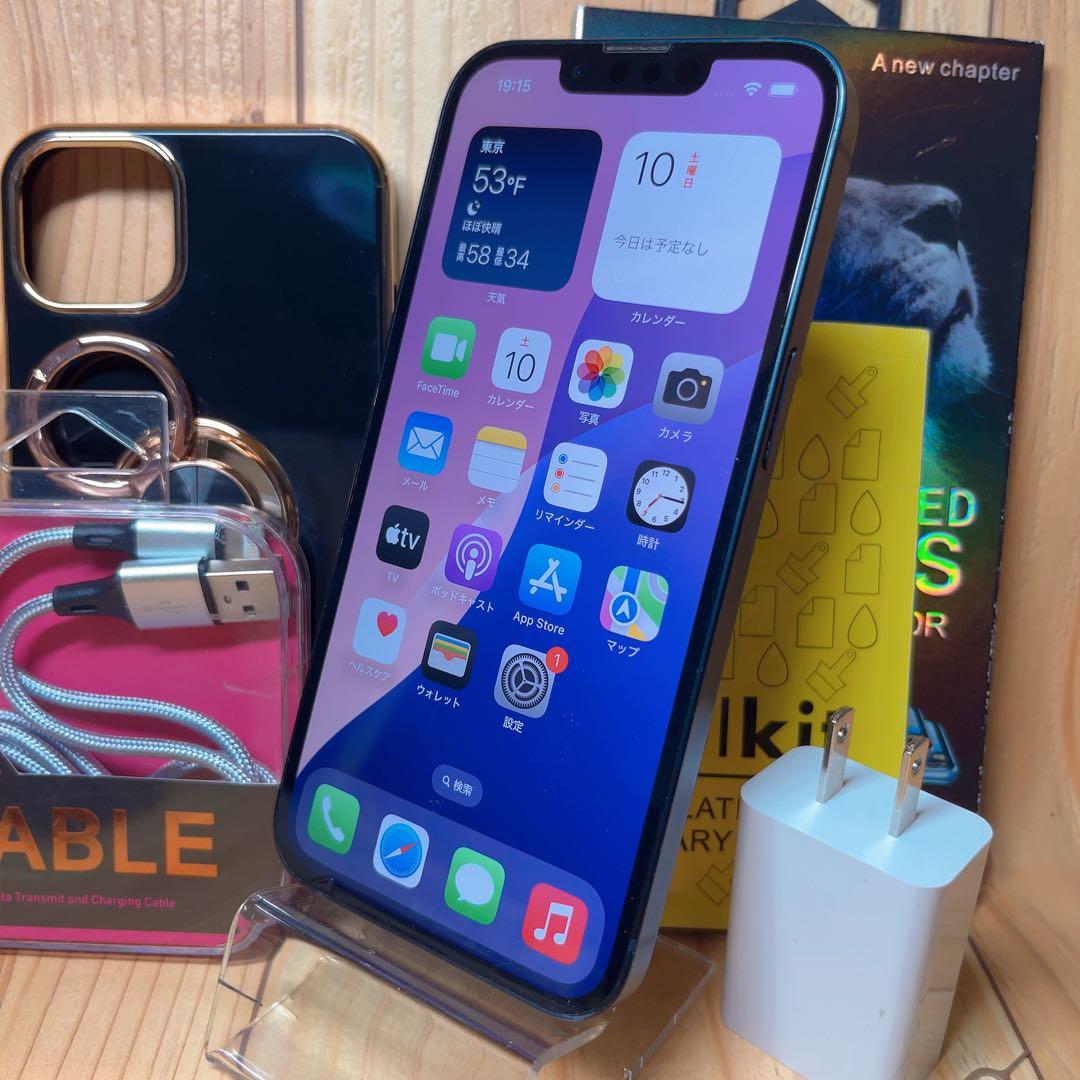 SIMフリー 本体 iPhone 13 128 GB ミッドナイト 593